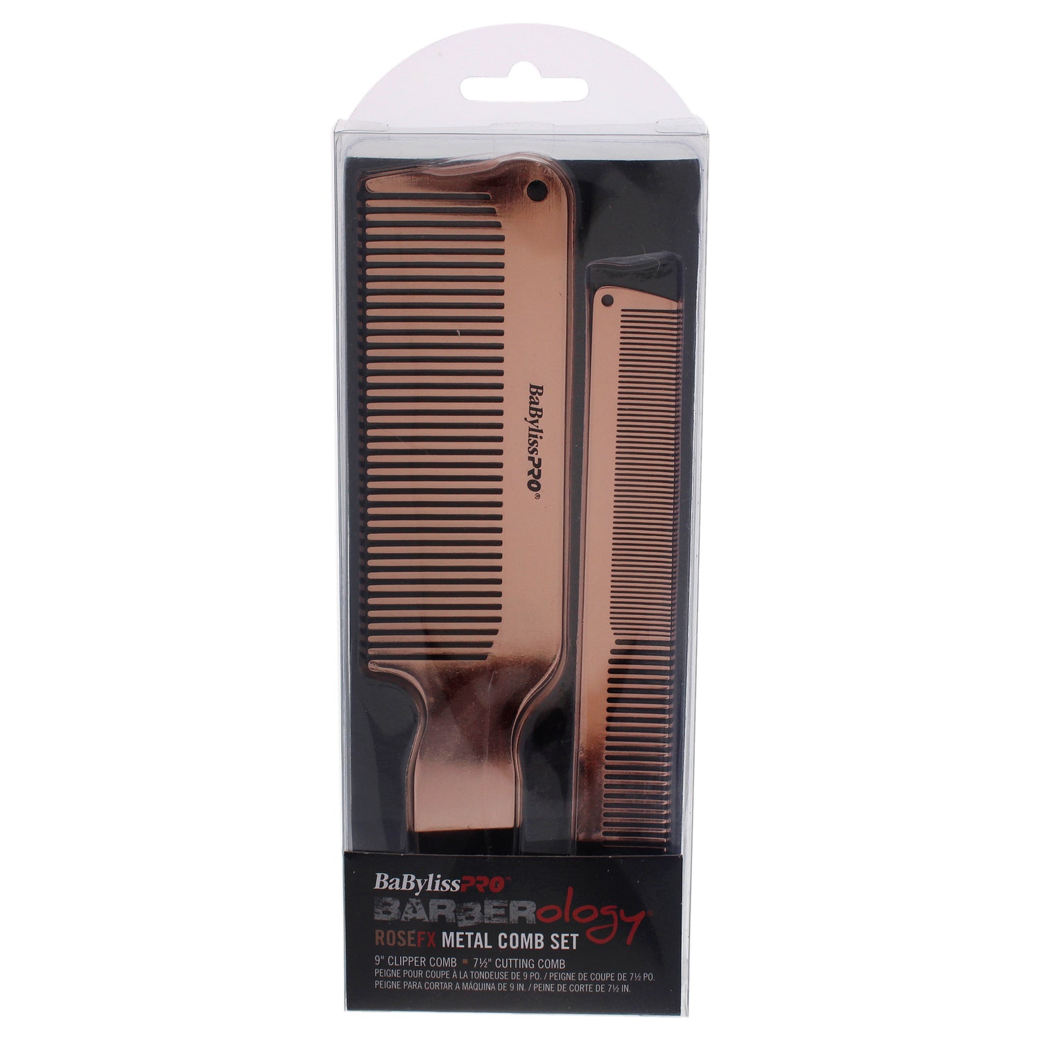 BabylissPro Rose FX Metal Comb Set