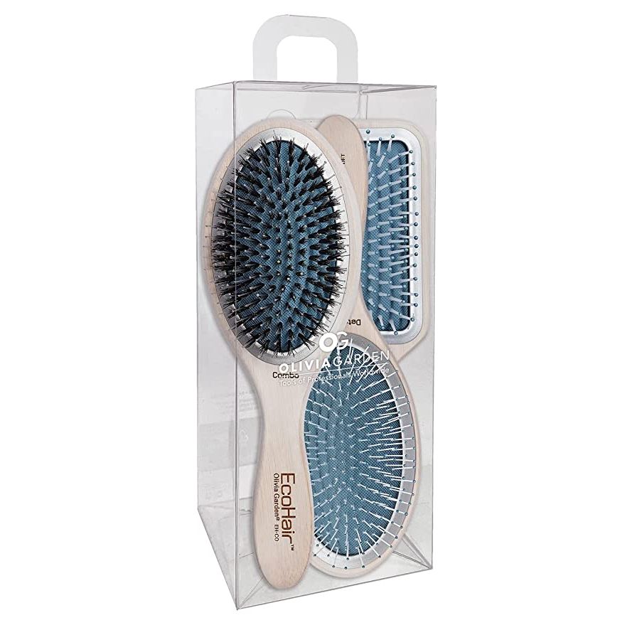 EcoHair - Paddle Collection..Box Deal Contain:1 EH-PDL (Paddle), 1 EH-DET (Detangler), 1 EH-Co (Combo)