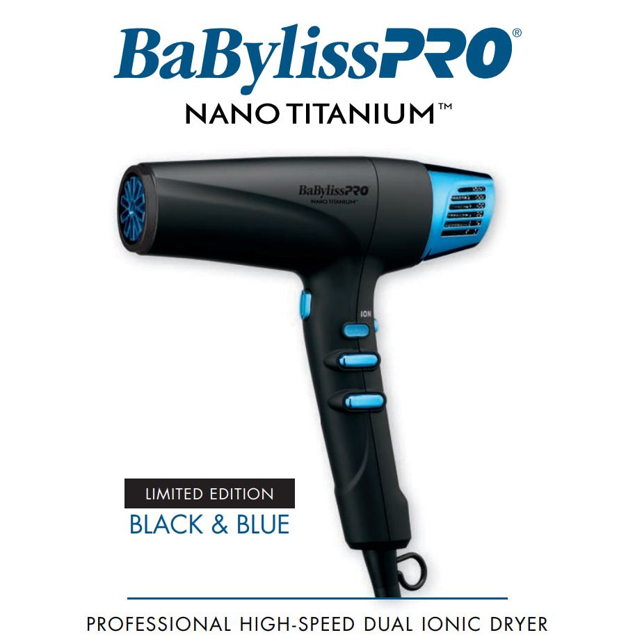 Babyliss Pro Dryer Nano Titanium Dual Ion 1875W
