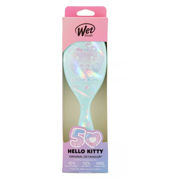 Wet Brush Hello Kitty 50th Anniversary Original Detangler - Green