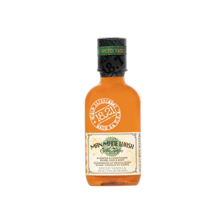 18.21 Man Made Travel Size Wash 3.4oz. (Spiced Vanilla)