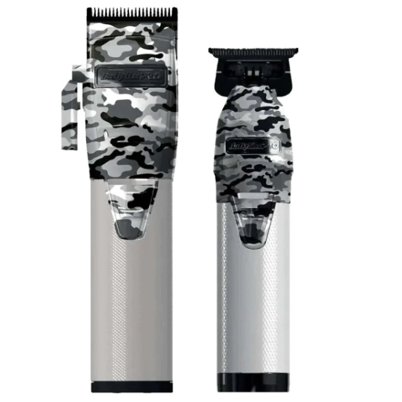 BaByliss PRO Limited Edition Camo Metal Lithium Clipper & Trimmer Combo