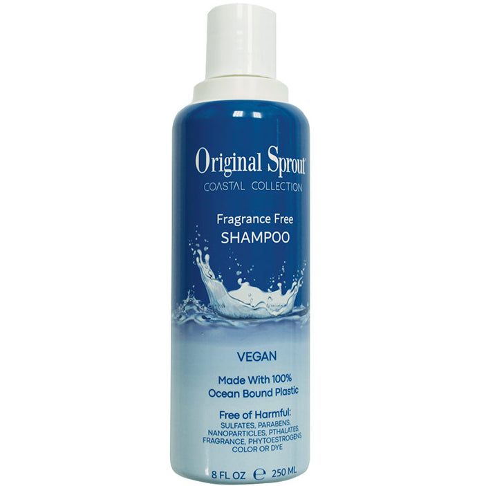 Original Sprout Coastal Collection Fragrance Free Shampoo, 8 oz,