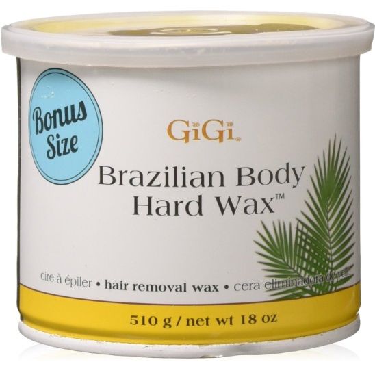 GiGi Brazilian Body Hard Wax 18 ounce (Bonus Size)