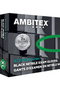 Ambitex Black Nitrile Powder Free Gloves-XL (100/Box)