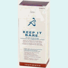 Gigi Keep It Bare, Body, 4 Oz