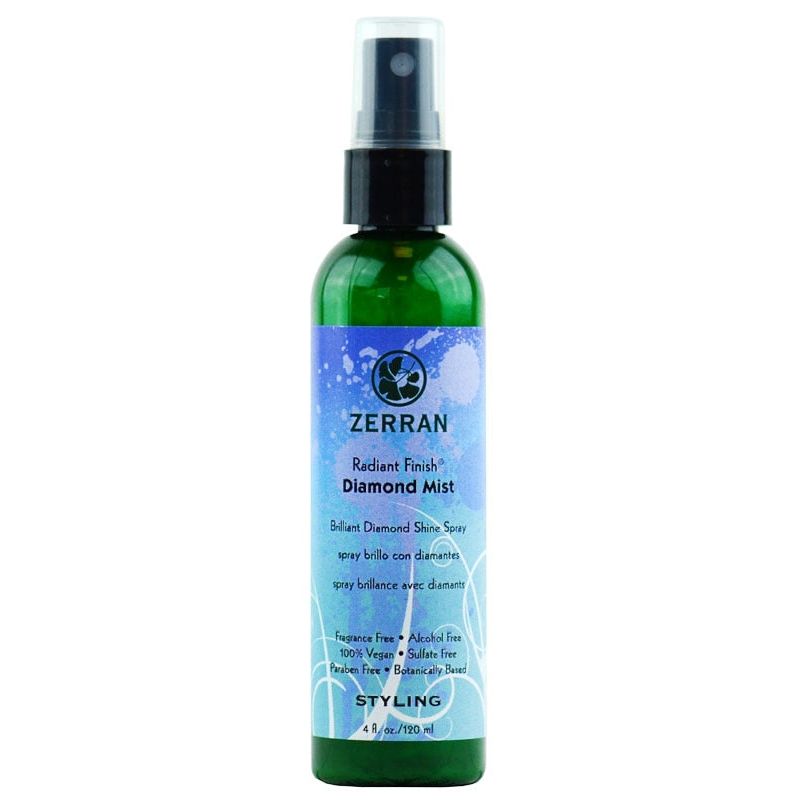 Zerran Radiant Finish Diamond Mist Shine Spray 4oz