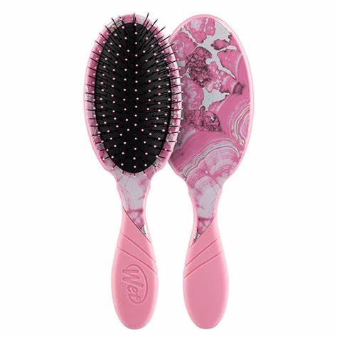 WETBRUSH CRACKLED QUARTZ PRO DETANGLER- ROSE QUARTZ