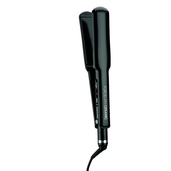 BaBylissPRO Porcelain Flat Iron Hair Straightener 1 1/2"