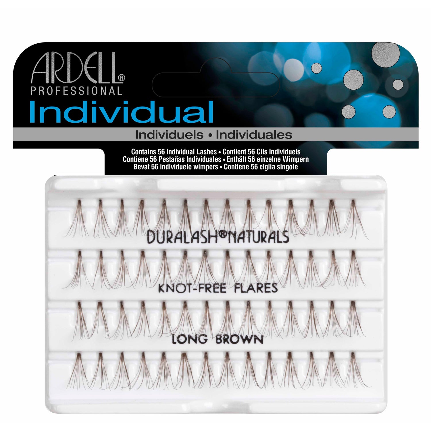 Ardell Individual-Knot Free Lashes - Long Brown