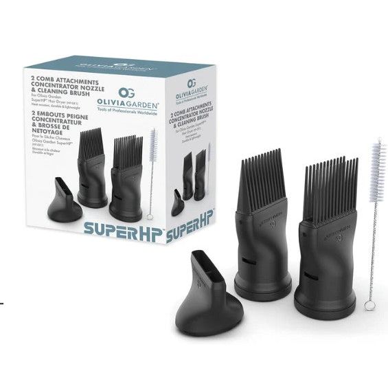 Olivia Garden SuperHP Extra Attachments for Hair Dryer