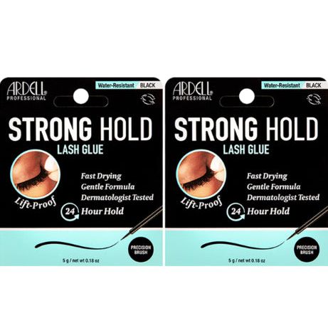 Ardell Strong Hold Lash Glue Black, 0.18 oz (PACK OF 2)
