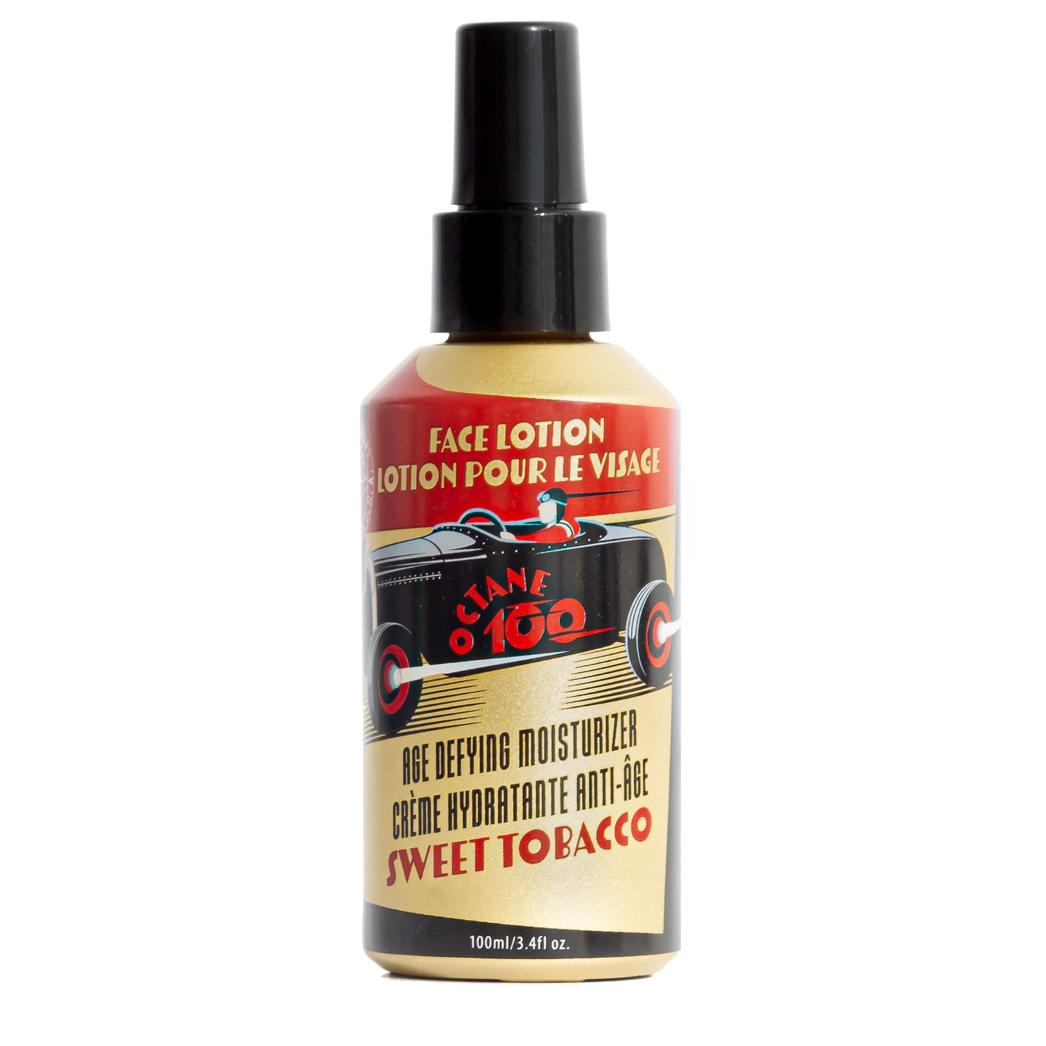 18.21 Man Made - Octane 100 Face Lotion 3.4oz Sweet Tobacco