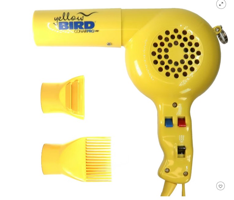 ConairPRO Yellow Bird Hair Dryer