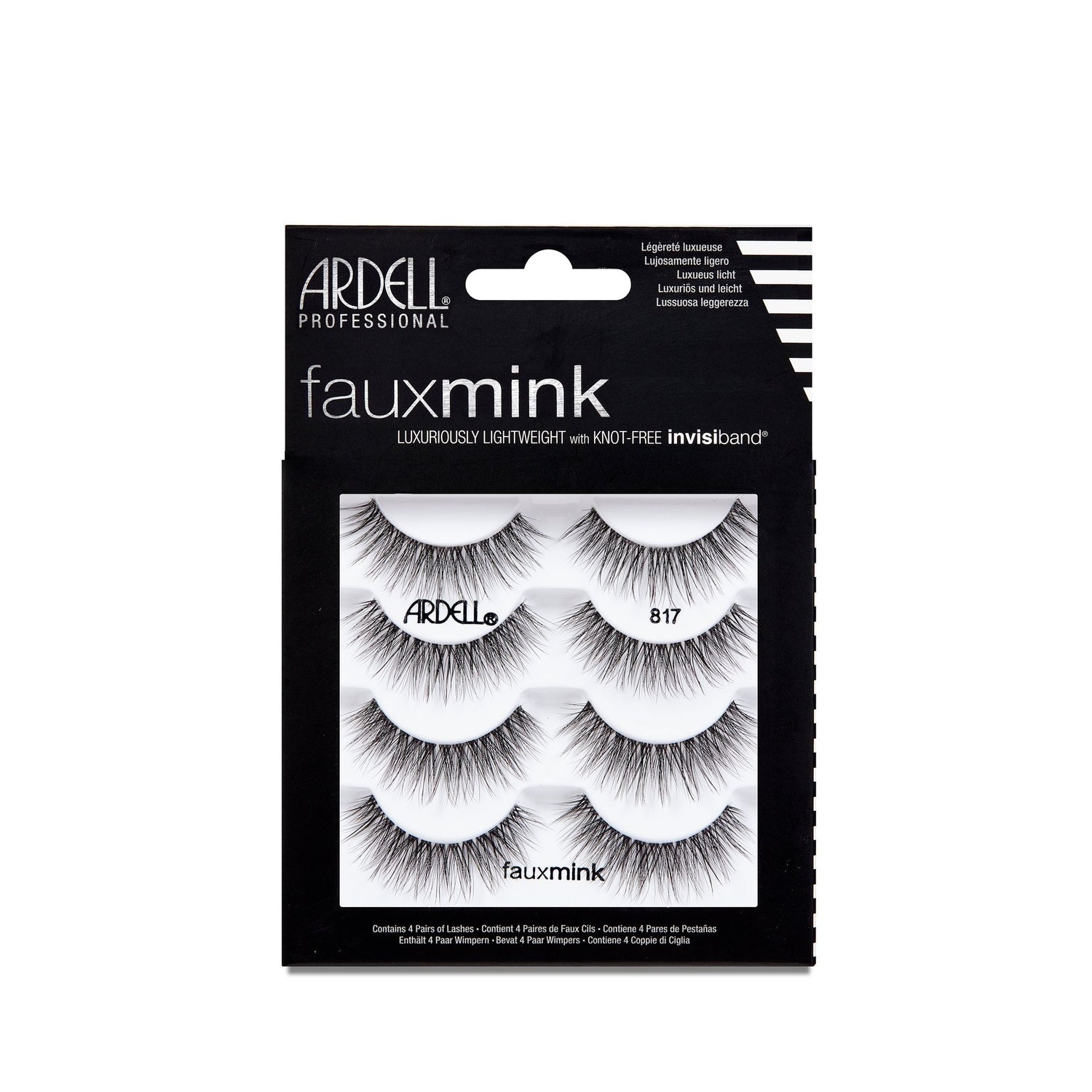 Ardell Faux Mink 4 Pack Lashes - 817