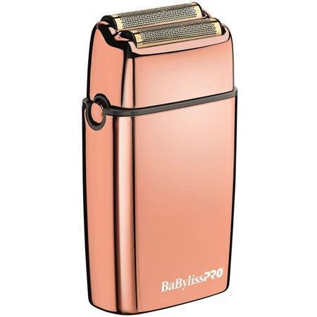 Babyliss Pro Cordless Metal Double Foil Rose Gold Shaver