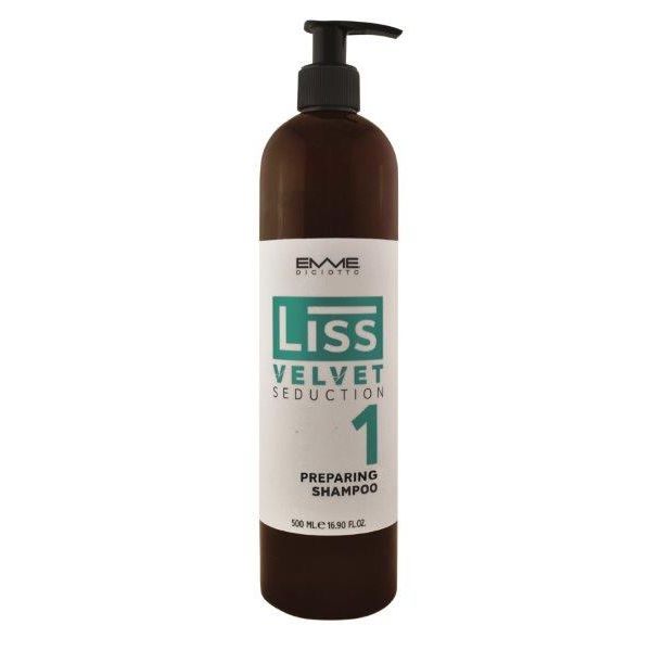 Emmediciotto Liss 1 Velvet Seduction Preparing Shampoo 500mL