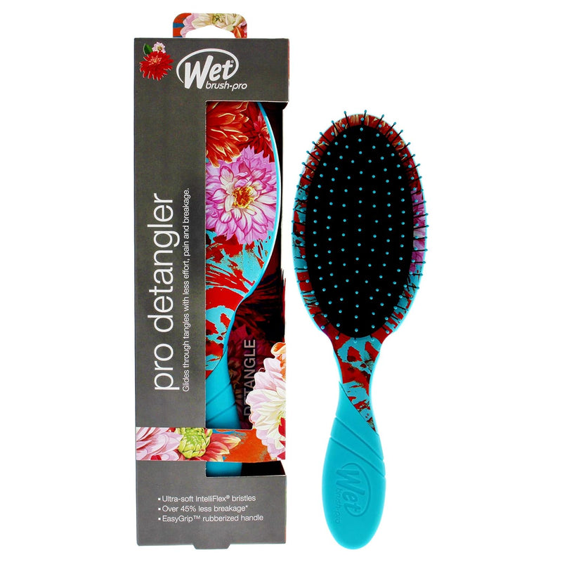 HYPER FLORAL PRO DETANGLER - TEAL FLORAL