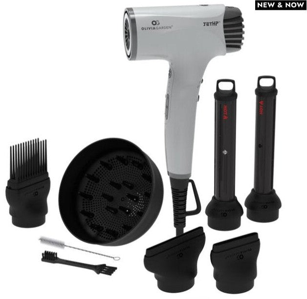 JetHP Hair Dryer with 2 FREE HeatPRO Speed XL BRUSHES