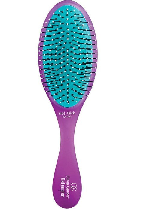 OG Brush Detangler Medium-Thick -Purple