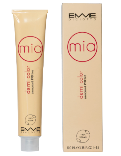 Emmediciotto 4.Mia Demi Color Castano — Hair Color