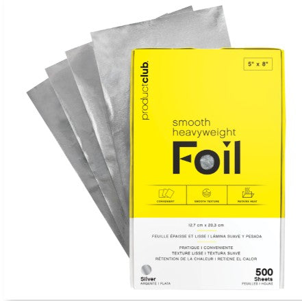 Smooth Heavyweight Foil - 500 ct. Silver