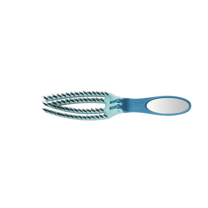 On The Go Folding Brush Smooth & Style - boar & nylon bristles