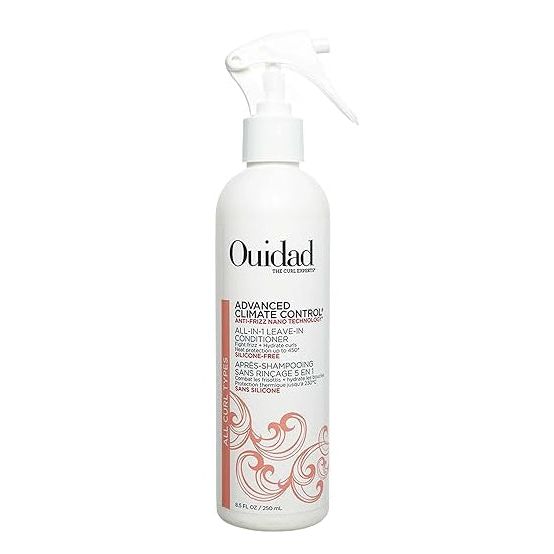 Ouidad Advanced Climate Control Leave In Conditioner for Curly Hair, 8.5 fl oz