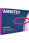 Ambitex LSM200 Latex Gloves, Small, White, 5 Mil, 100ct