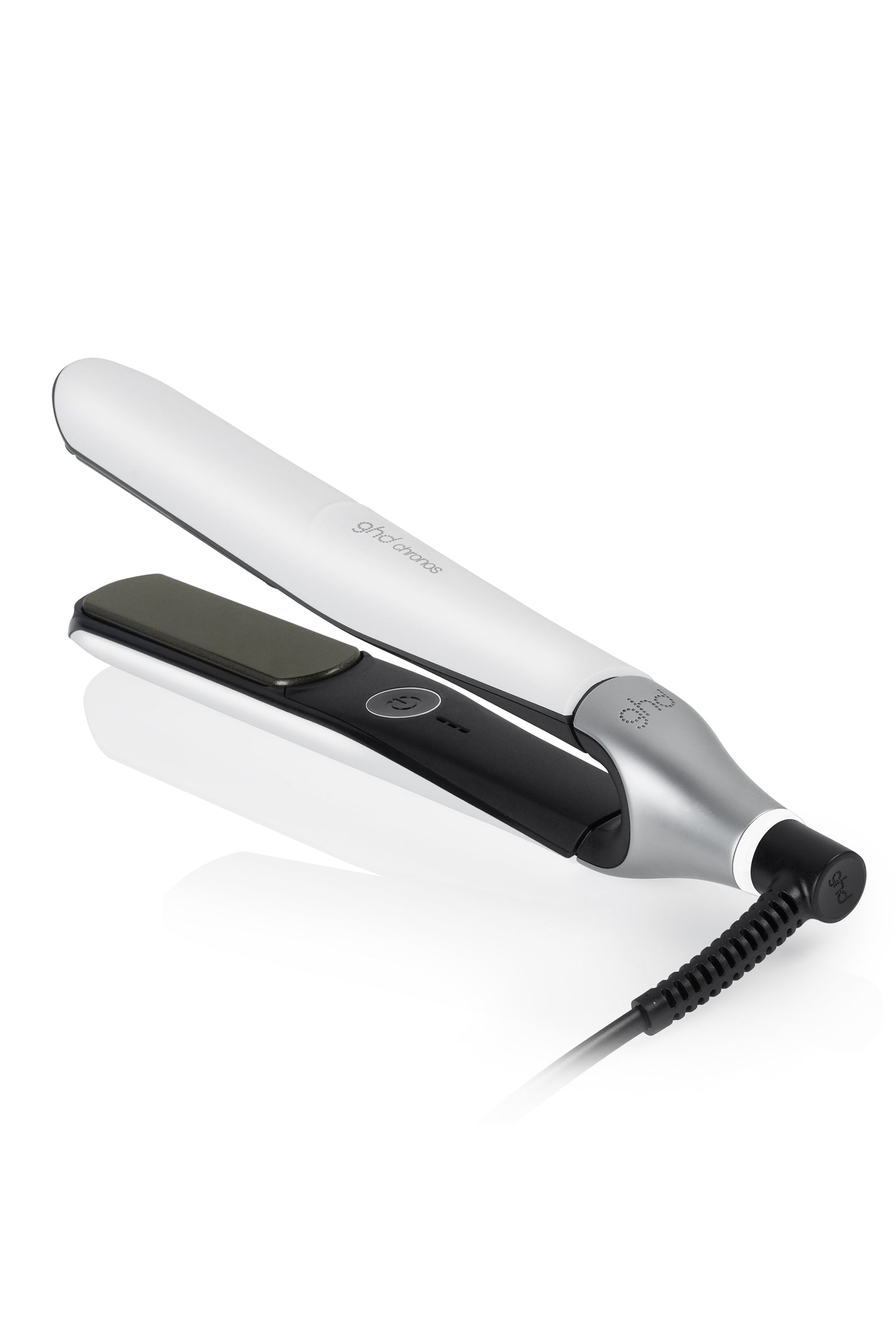 ghd Chronos white flat iron styler