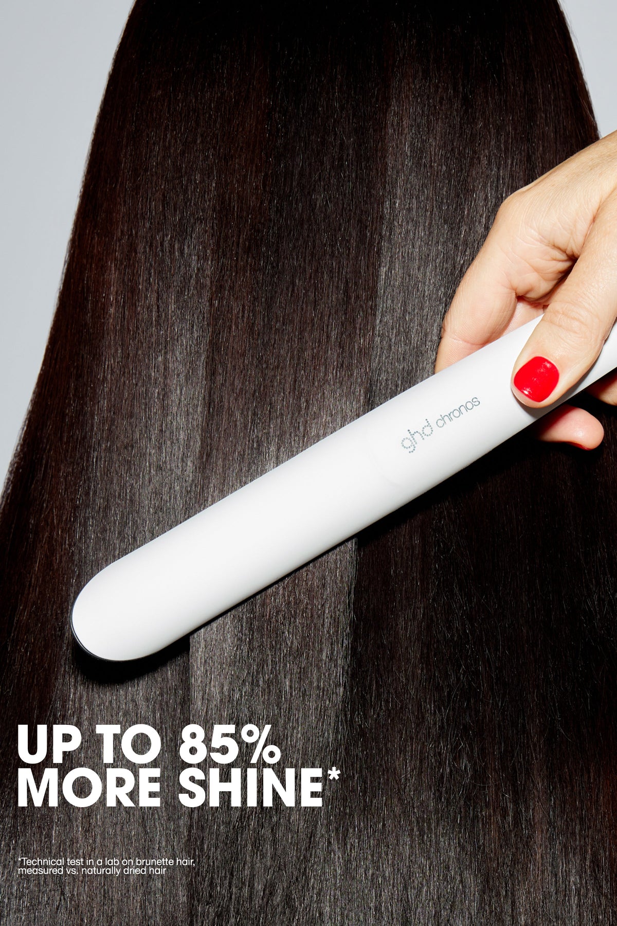 ghd Chronos white flat iron