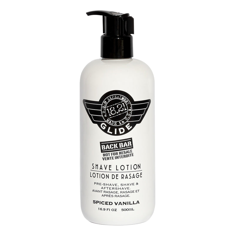 Glide Shaving Lotion  16.9oz Spiced Vanilla