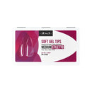 ibd Clear Soft Gel Tips - Medium Stiletto