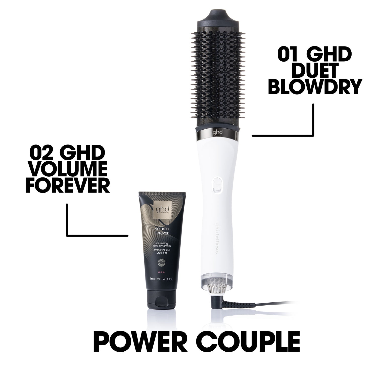 Wet to Dry Duet Blowdry White Promotion (LIMITED TIME DEAL)