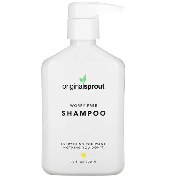 Original Sprout Worry Free Shampoo for All Hair Types, Vegan Shampoo, 10 oz.