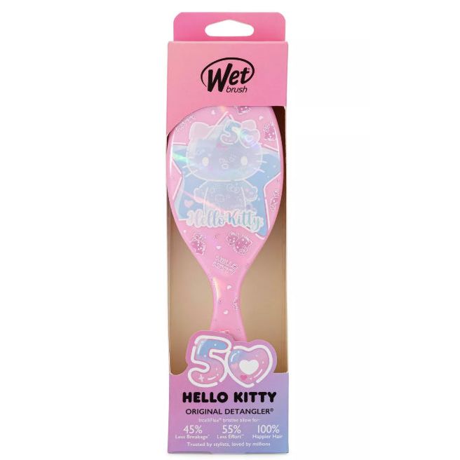 Wet Brush Hello Kitty 50th Anniversary Original Detangler- Pink