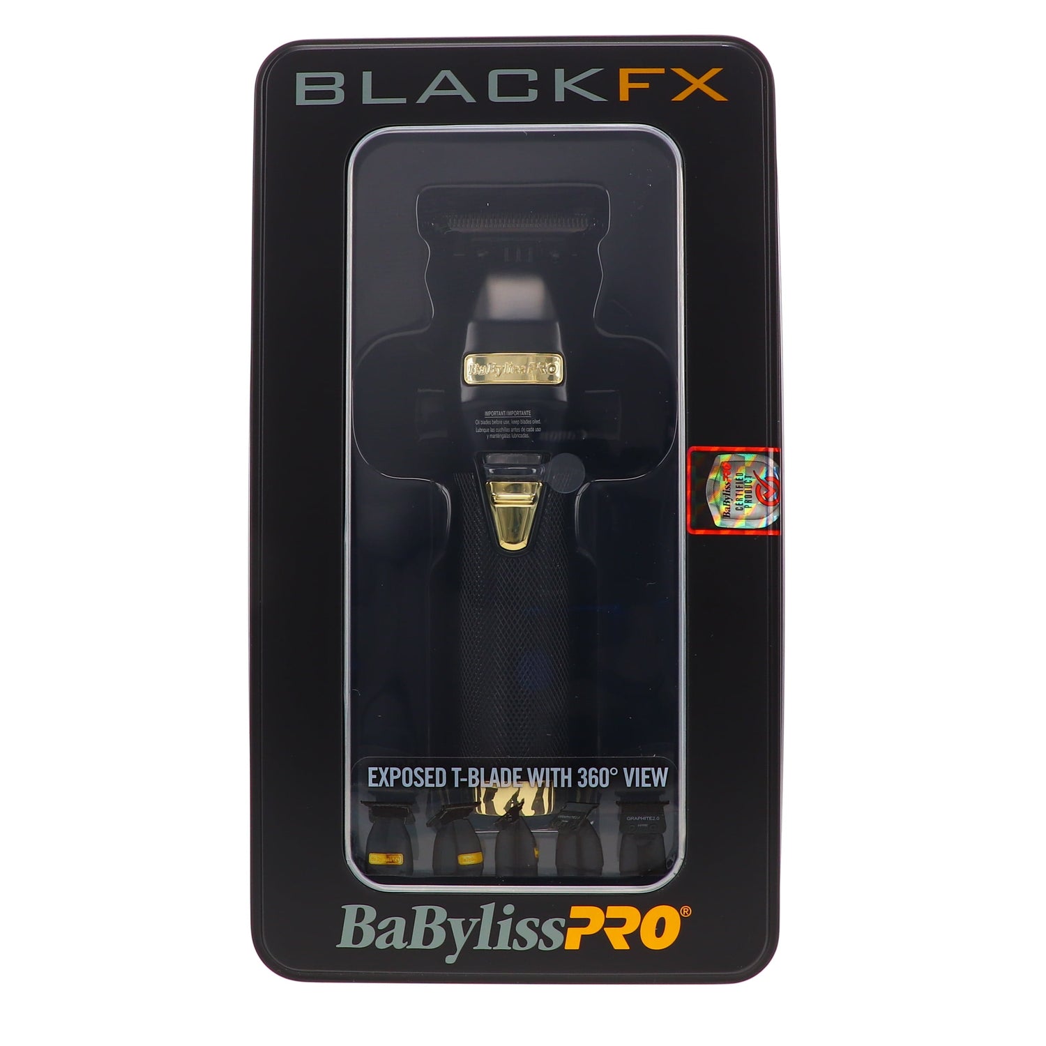 BabylissPro Black FX T-Blade Trimmer