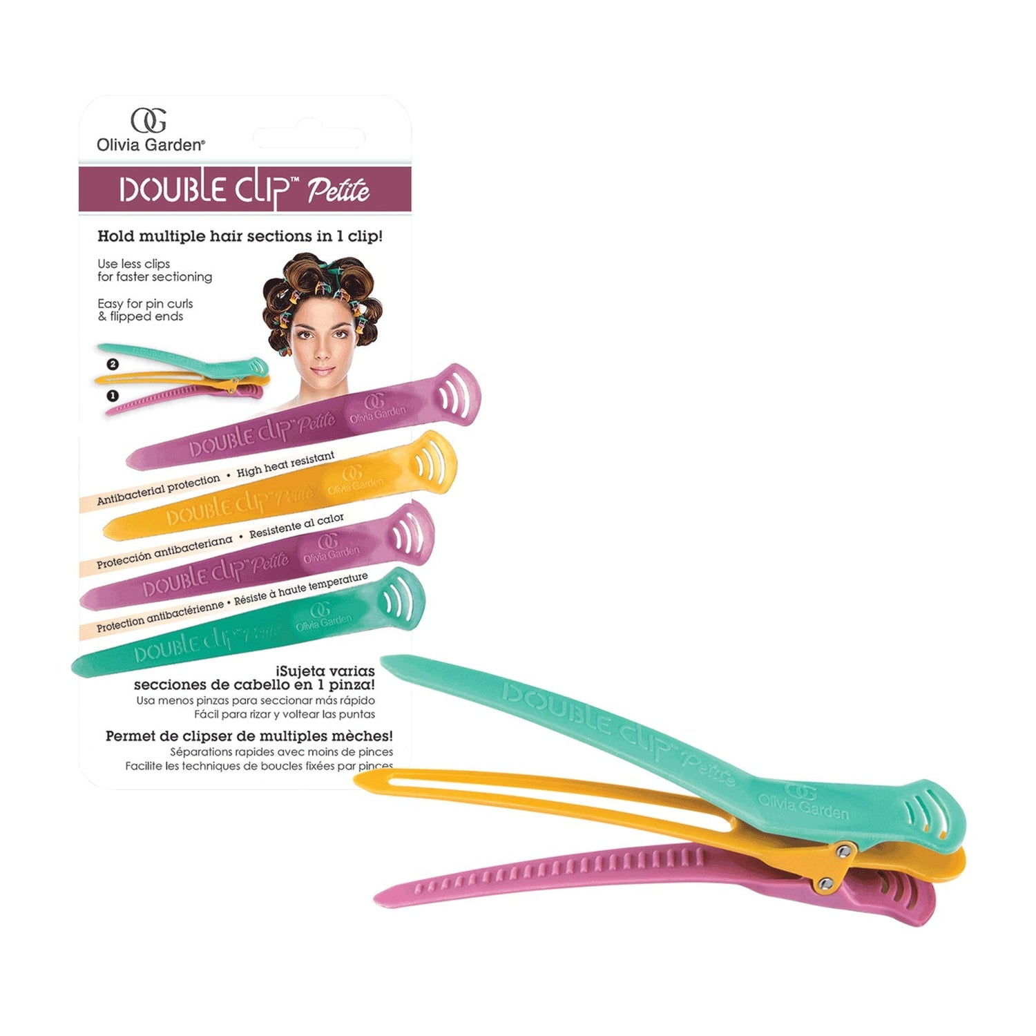 Double Clip Petite - 4 clips