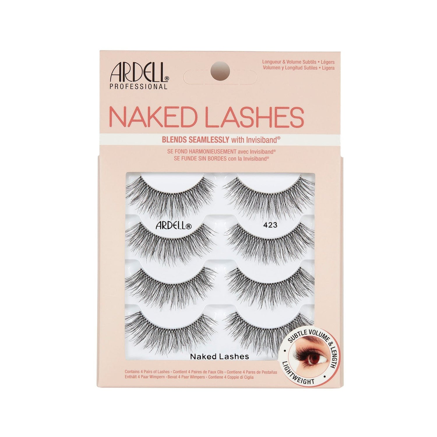 Ardell Naked Lashes 4 Pack 423