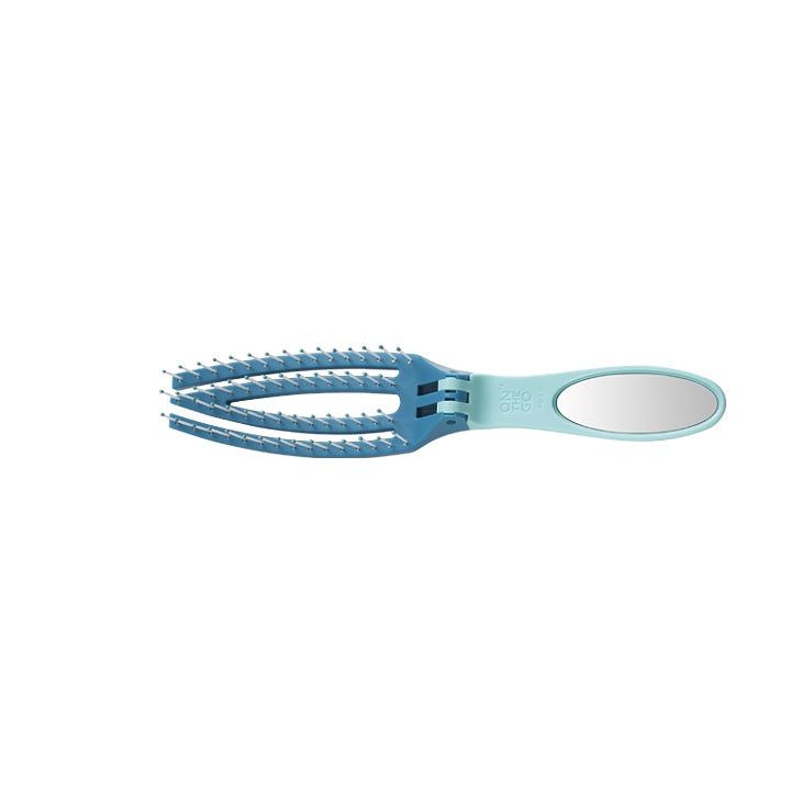 On The Go Folding Brush Detangle & Style - nylon bristles