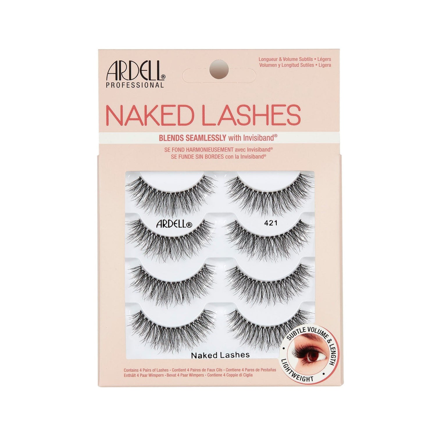 Ardell Naked Lashes 4 Pack 421