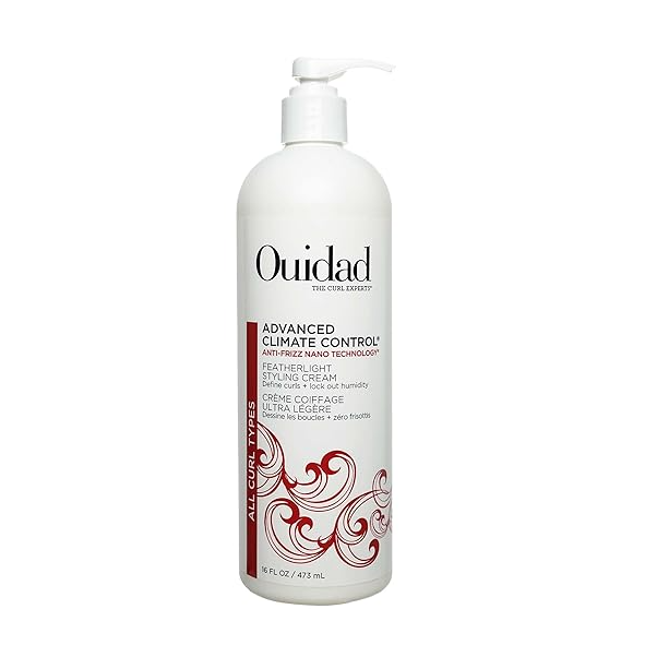 OUIDAD Advanced Climate Control Styling Cream, Featherlight Curl Cream 16fl oz