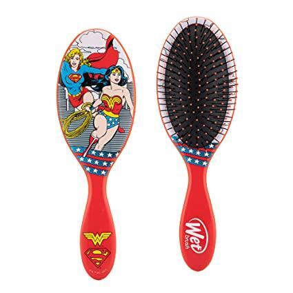 Wet Brush Original Detangler - Justice League Wonder Woman & Super Girl