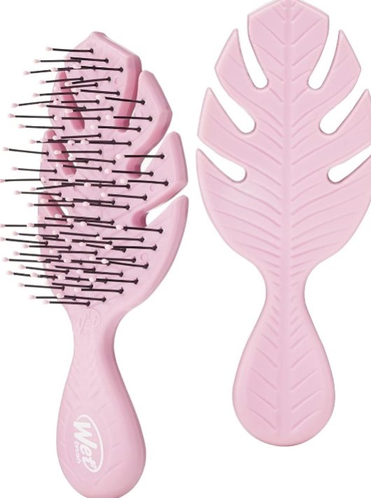 Wet Brush GO Green Mini Detangler - Pink