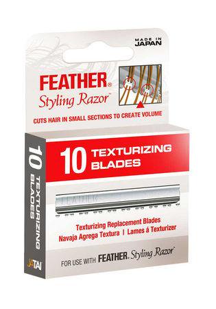 Texturizing Replacement Blades For Use With Feather Styling Razor