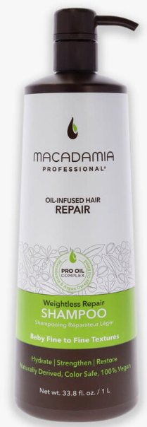 Weightless Repair Shampoo 33.8 oz / 1 liter
