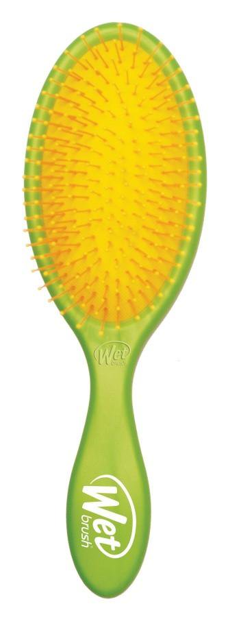 Wet Brush Detangling Hairbrush with Intelli Flex Bristles - Neon Green