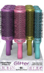 Glitter Heat Pro Speed XL 12-Piece Display Set - Professional Hair Styling Tools