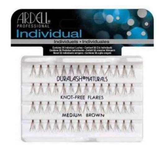 Ardell Professional Ardell Individual-Knot Free Lashes - Medium Brown — Lashes & Brows