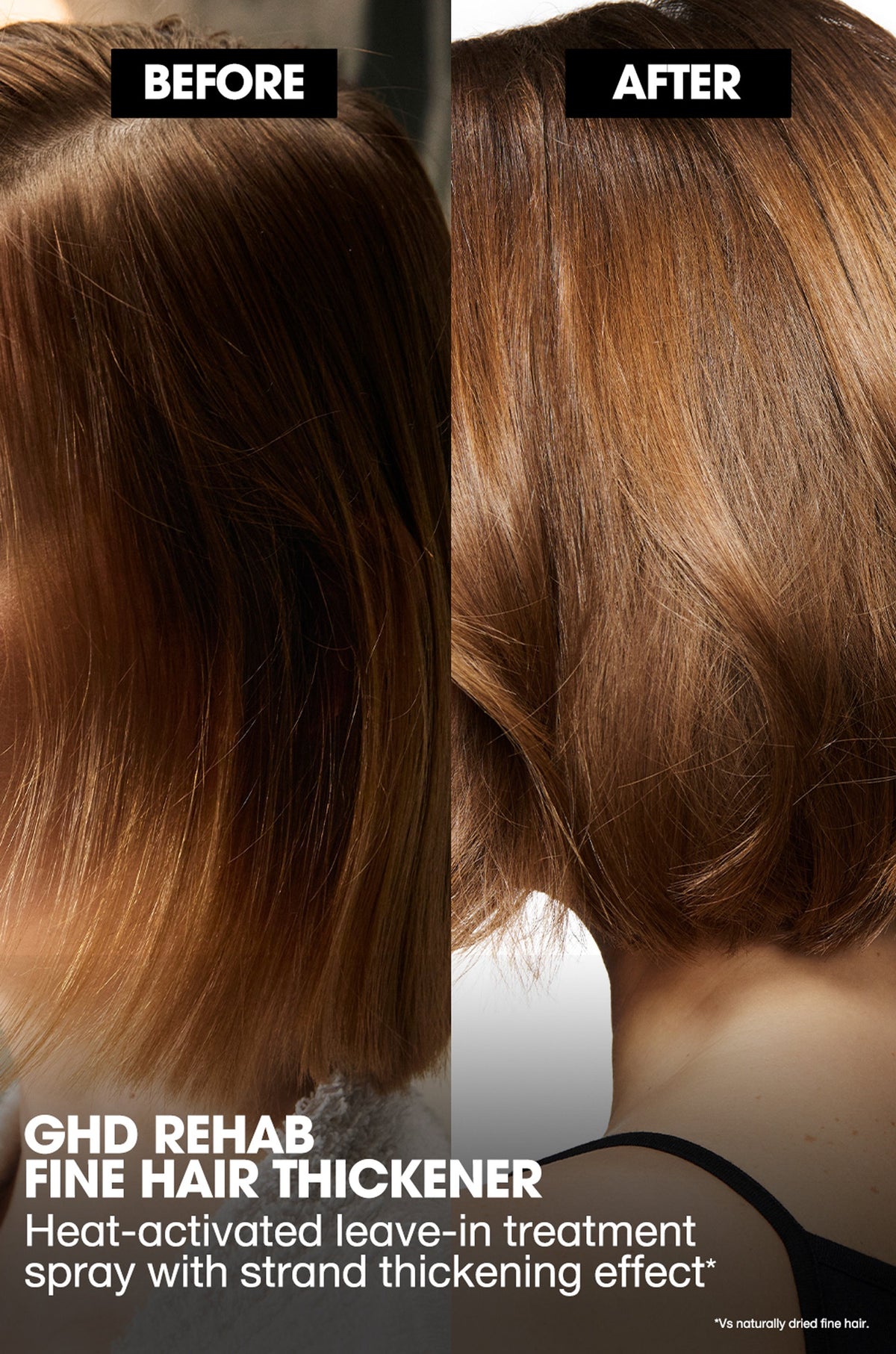 ghd REHAB Thickener Heat-Activated Leave-In Treatment for Fine, Thinning & Fragile Hair